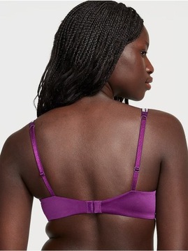 Komplet biustonosz i stringi Victoria's Secret 2xpush-up cyrkonie 75B/S