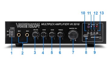 ПОТОЛОЧНЫЙ ДИНАМИК QC60T УСИЛИТЕЛЬ BLUETOOTH