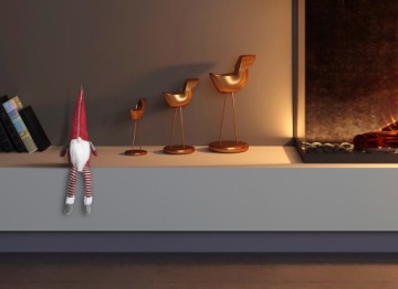 Дед Мороз Гном Гном Рождественский подарок Большой Рождественский Гном Большой 50см