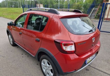 Dacia Sandero II Hatchback 5d TCe  90KM 2014 Dacia Sandero Stepway 90KM 1wlasciciel Alu Czujniki Parkowania Zarejestro, zdjęcie 4