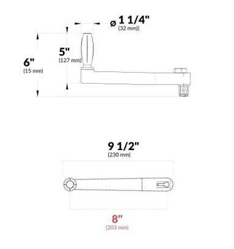 РУКОЯТКА ПЛАВАЮЩАЯ 20 СМ 63527-08