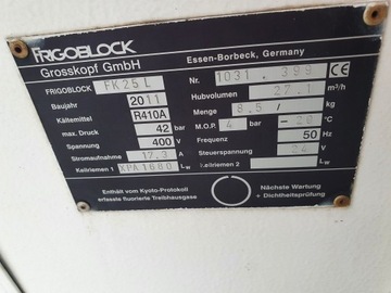 Холодильная установка Frigoblock FK25L, Carrier