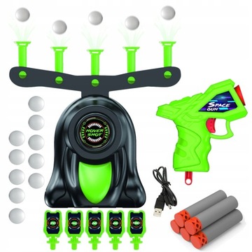 LEWITUJĄCE CELE TARCZA PISTOLET NA STRZAŁKI NERF