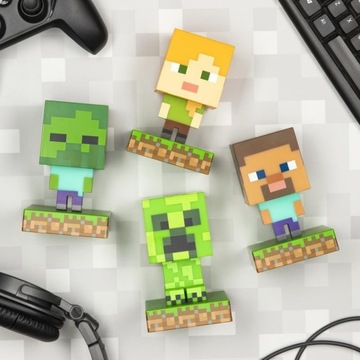 Иконы Alex USB Minecraft Lamp Night для детей
