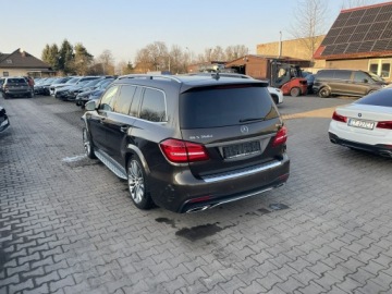 Mercedes GLS X166 Off-Tourer 3.0 350 d 258KM 2017 Mercedes GLS Klasa EU 4Matic Kamery 360 Pneumatyka, zdjęcie 3