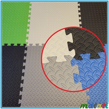 THICK FOAM MAT, пенопластовый пазл, большие ЦВЕТА