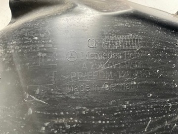 MERCEDES E TŘÍDA W213 PODBĚH LEVÉ PŘEDNÍ A2386911700
