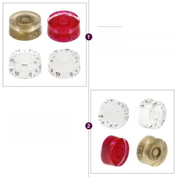 Потенциометры для электрогитары, 16 шт., простая практичная ручка громкости для гитары