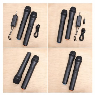 Dual wireless microphone system