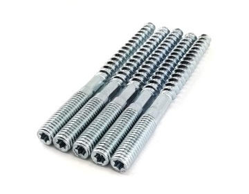 Dwugwintowa śruba wkręt M10x100 TORX Ocynk 10szt.
