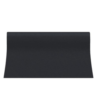 Bieżnik Airlaid Unicolor Black 40cmx24m Czarny
