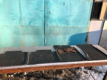 MERCEDES W220 LONG DYWANIKI ORYGINALNE GUMOWE 4MAT