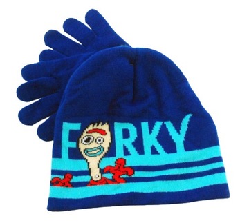 TOY STORY FORKY Rękawiczki Czapka Zimowa 52-57cm