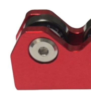 2 sztuki Bilard Cue Straightness Checker Inspect Tool Checking Men Red