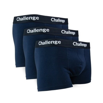 BOKSERKI MĘSKIE 3P NAVY BLUE L Challenge