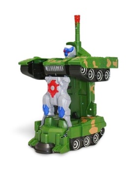 РОБОТ ТАНК 2В1 ЛАЗЕРЫ СВЕТ ЗВУКИ E1163 EMAJ