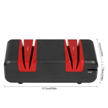 Электрическая точилка для ножей мощностью 50 Вт с тремя запасными дисками.