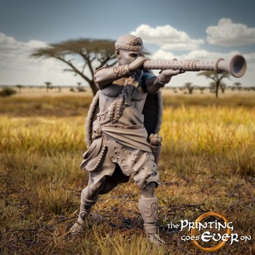 Tribal Warrior Model E The Printing Goes Ever On