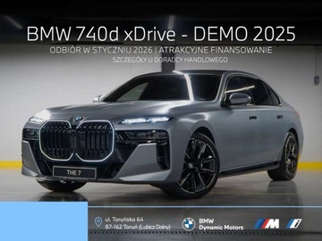 BMW Seria 7 G70 Sedan 3.0 40d 299KM 2025 BMW Seria 7 40d xDrive 299 KM mHEV - MasazWentylacja Foteli - Hak Holownic