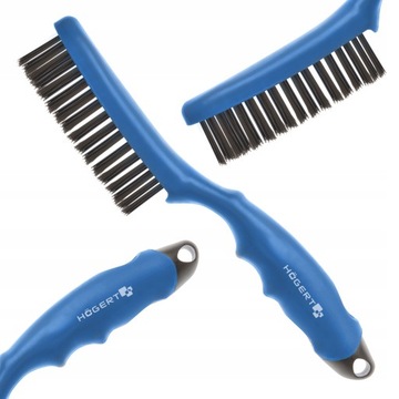 HOEGERT 4-РЯДНАЯ СТАЛЬНАЯ ЩЕТКА, РУЧНАЯ, УДАЛЕНИЕ Ржавчины, HT3B621