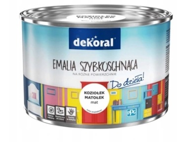 EMALIA AKRYLUX PLUS KOZIOŁEK MATOŁEK MAT 0,5L