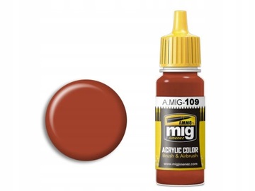 Farba akrylowa Washable rust A.MIG109 AMMO Mig Jimenez