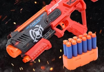 ПЕНОПЛАСТОВОЕ РУЖЬЕ + МАГАЗИН