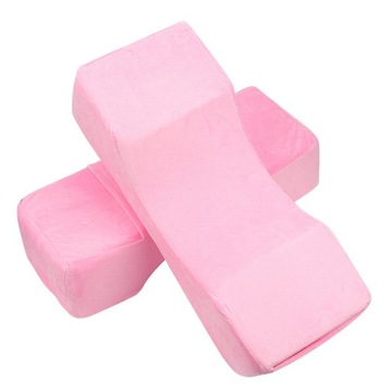 Подушка для ресниц Мягкая косметическая подушка из пены для шеи для домашнего макияжа Розовая