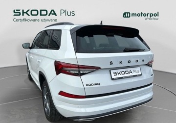 Skoda Kodiaq I SUV Facelifting 2.0 TSI 190KM 2023 Skoda Kodiaq 4x4 Sportline Travel Assist, Hak, ACC, Kamera, GPS, Bezwypad, zdjęcie 1
