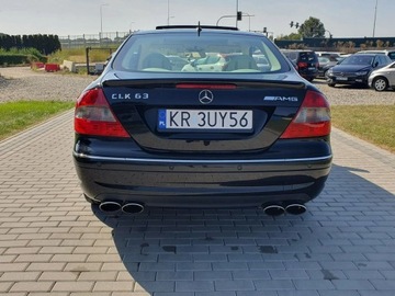 Mercedes CLK W209 Coupe C209 AMG 6.2 V8 (63 AMG) 481KM 2007 Mercedes CLK 63 AMG 6.3 AMG Rarytas Idealny Stan, zdjęcie 7