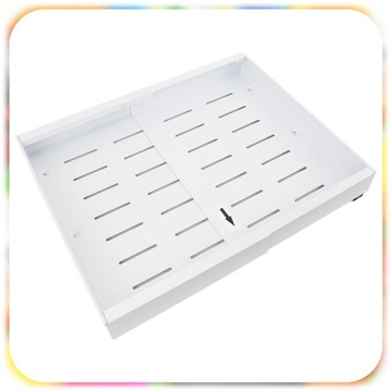 Регулируемая ящика телескопической полки выдвижной вставка в кухонный шкаф