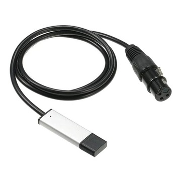 Kabel adaptera interfejsu DMX USB do studia