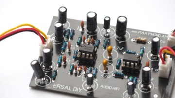 RIAA OPA2134 ПРЕДУСИЛИТЕЛЬ ДЛЯ ГРАФОНА «Сделай сам», ВЕРСИЯ 2023Y