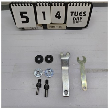 ADAPTER SZLIFIERKI ZESTAW KLUCZ NAKRĘTKI ADAPTERÓW ŁĄCZĄCYCH DO SZLIFIEREK