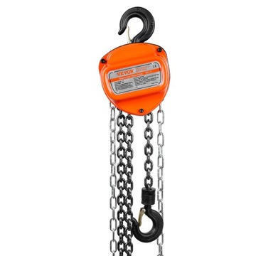 Цепная таль VEVOR 3000 кг 1 м 320 Н