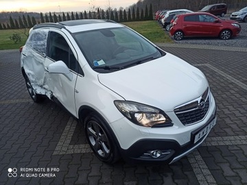 Opel Mokka I SUV 1.7 CDTI ECOTEC 130KM 2013 Opel Mokka 4x4 Biała Perła xenon led skóry Navi kamera szyberdach itp..., zdjęcie 4