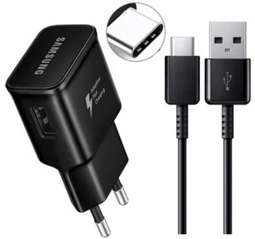 Samsung Oryginalna Ładowarka 15W Fast Charge + Kabel USB-C PD QC