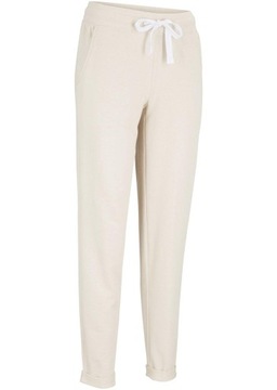 FI5017 ЖЕНСКИЕ СПОРТИВНЫЕ БРЮКИ БЕЖЕВЫЕ__40