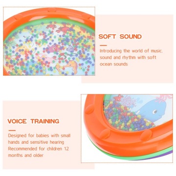 ZABAWKA EDUKACYJNA DLA DZIECI OCEAN DRUM