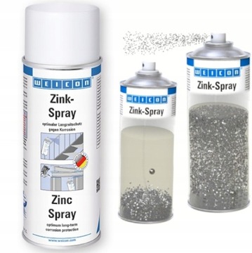 WEICON OCYNK CYNK OGNIOWY W SPRAYU JASNY 400 ml