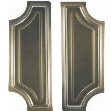 Elementy kute ozdobne szyld do drzwi 278x107 x 2mm 15.363 (2szt)