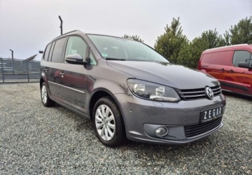 Volkswagen Touran II 2.0 TDI 170KM 2011 Volkswagen Touran 2,0 170KM Automat DSG Highline Navi Kamera PDC 2.0 Diesel, zdjęcie 17