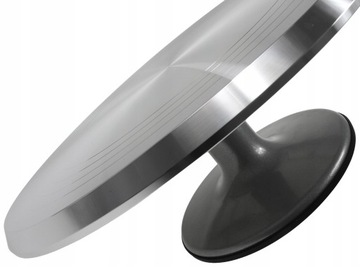 PROFESJONALNA PATERA OBROTOWA DO CIASTA TORTU 25CM