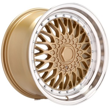4× DISK HLINÍK RACINGLINE BY479 7.5" X 17" 4X100 ET 35