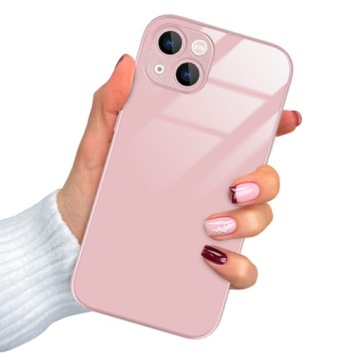 Pouzdro Premium Kryt na sklo Růžové Pink pro Iphone 13