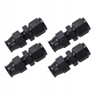 4 szt. Prosty żeński adapter AN6 ze stopu