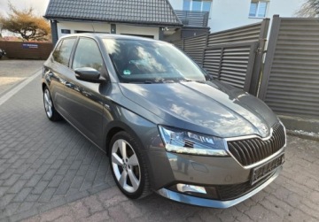 Skoda Fabia III Hatchback Facelifting 1.0 MPI 75KM 2019 Skoda Fabia Swiezo sprowadzony Zarejestrowany. Ubezpieczony. MPI. Radar., zdjęcie 5