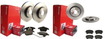 TARCZE KLOCKI P+T BREMBO AUDI A5 B8 A5 8T 314MM