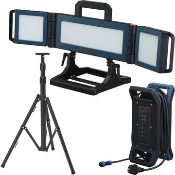 STATYW + LAMPA robocza halogen LED Vapor 20000 Mareld