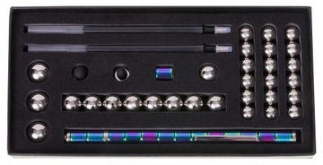 МАГНИТНАЯ РУЧКА Металлическая многофункциональная ручка POLAR Fidget Pen своими руками, 3 стержня